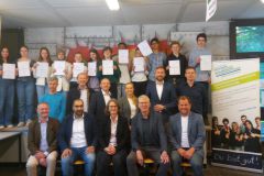 Jury & Klassensieger*innen des 8. Jahrgangs